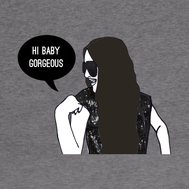 Hi Baby Gorgeous by Katsillustration